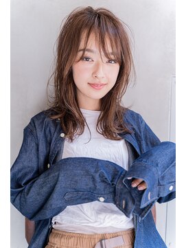 レニーバイエース(LANY by ACE) 【LANY 横浜】 シースルーバング×ブラウンベージュ