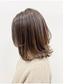 外はねベージュ