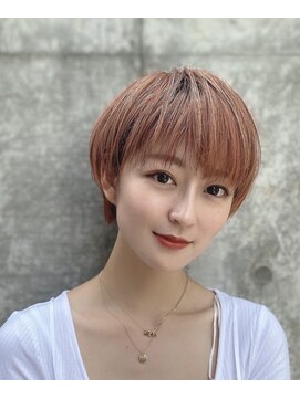 ブルーダー(Bruder) ナチュラルボブ ミニボブ オレンジ タイトボブ