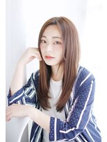 ロア ミオ 仙台駅前(Loa mio)&nbsp;【Loa mio】センターパートラフロング【30代/40代/50代/60代】