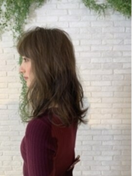 エーアイ 千石 巣鴨 白山店(Ai HAIR) ミディアムカール