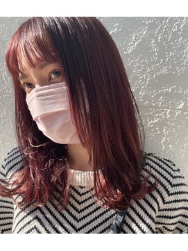 ブーム(BOOM) 高濃度改善×透明感溢れるピンクブラウンカラー［BOOM松崎］