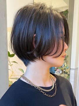 ディモアンド 表参道(Dimo&) 透明感ボブ/ミニボブ/オリーブグレージュ/ペールベージュ