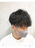 縦落ちツイストスパイラルパーマ