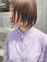 コード 四条河原町駅店(CHORD)&nbsp;京都　河原町　シアベージュカラー　アッシュベージュ　ボブヘア