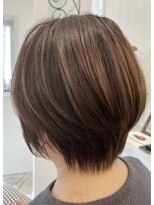 サロンドノア(Salon de NoA)&nbsp;ショートヘア×縮毛矯正