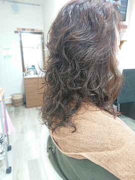 オンリーワン(Only one) 40代ウルフパーマ