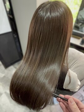 ピリオド 蒲田(Period.) 艶カラー×髪質改善トリートメント