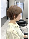 大人可愛いショートスタイル