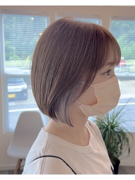 レポ(LEPO) ミニボブとインナーラベンダー