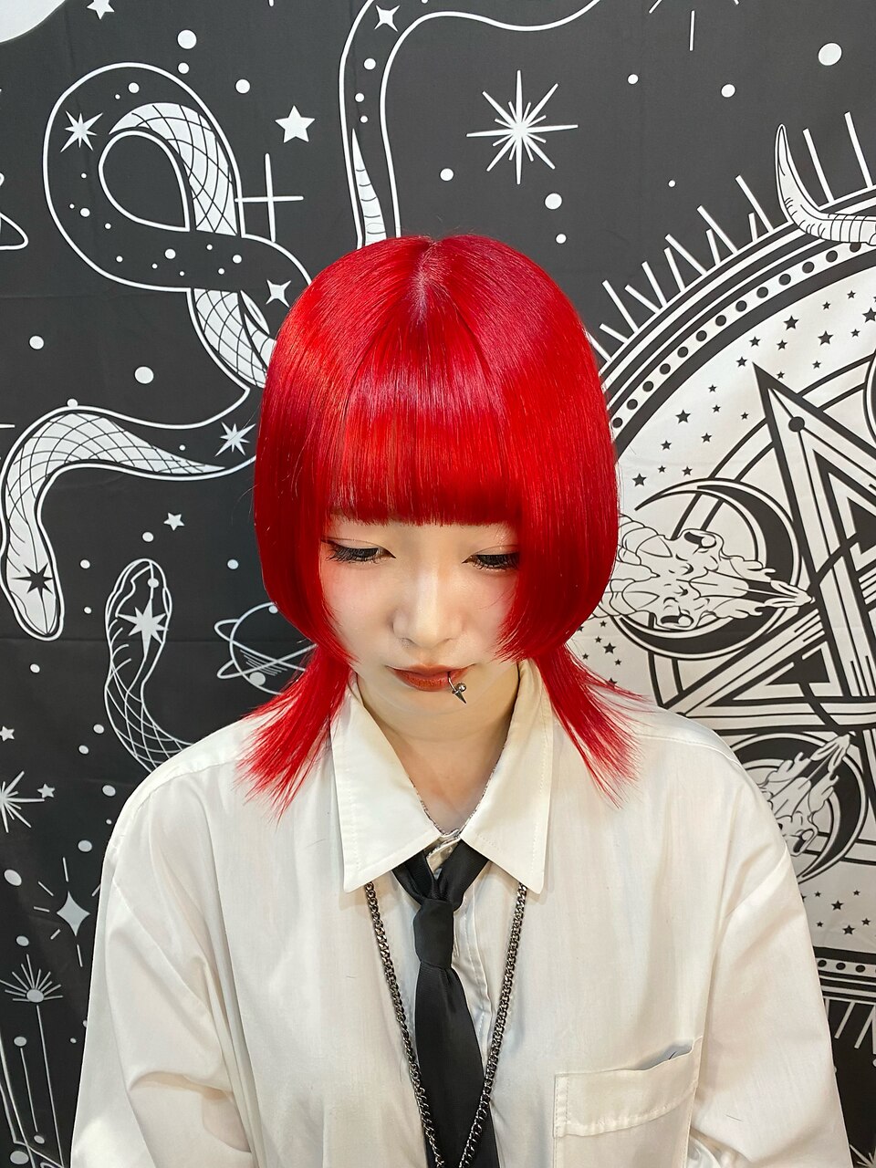 高明度レッド：L185811102｜エルシャドール(EL-SHADDOLL)のヘア