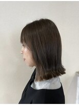 ヘアーアートミュージアム(Hair Art Museum)&nbsp;インナーカラー/切りっぱなし/マットグレージュ