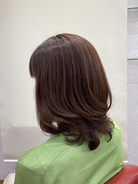 ビューティーサロン カワチ 中庄駅前店(Beauty Salon KAWACHI) ミディアムスタイル