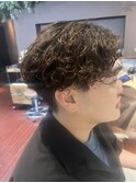 ハーフカールツイストパーマ