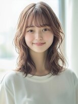 アルトリスト(Altruist Aging×HAIR&SPA)&nbsp;★ダークアッシュ大人ガーリーボブ着物ミディアムレイヤーカット