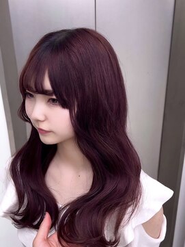 ビューナゴヤ 名駅(VIEW NAGOYA) 前髪カタログ/イメチェンスタイル／ウェーブパーマ/こなれミディ