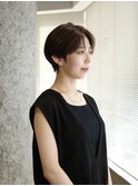 【林宏幸】ハンサムショート　大人ショート　似合わせカット
