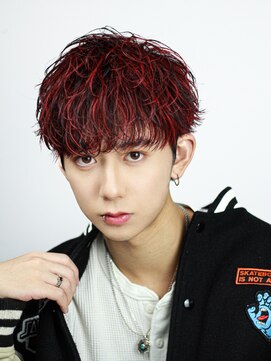 ハイパー(HYPER) パンクマッシュショート『眉毛/メンズハイライト/メンズパーマ』