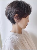 【morio原宿】マッシュショート　緩めパーマ　ニュアンスパーマ