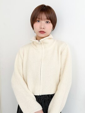 シーム(SEAM) マッシュショート×シースルーバング