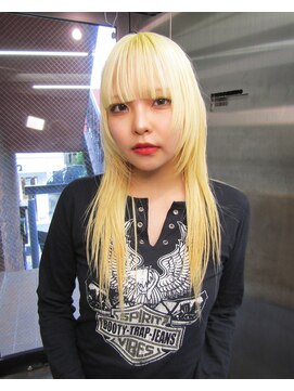 コードプラスリム(CODE+LIM) レイヤー/ブロンド/ケアブリーチ/顔周りカット