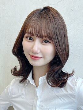 アフロート ルヴア(AFLOAT RUVUA) [木原]20代30代40代大人かわいいミディアムレイヤー
