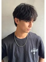 マルフェ 天王寺(marfe)&nbsp;【marfe】マッシュ＿黒髪＿メンズ＿パーマs