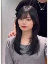 ネウィ 広島(newi)&nbsp;大人かわいいくびれミディラベンダーインナーカラー