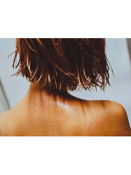 気分の上がる髪色。飾らない朝。