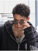 アップバングショート