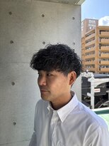 メンズサロン ウエストサイドカットクラブ(Men's West Side Cut Club)&nbsp;無造作パーマ×ナチュラルマッシュ