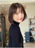 韓国風ボブ