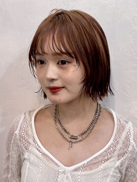 ファルベ(Farbe) ミディアムヘア/暗めカラー/グランマッシュ/デザインカラー