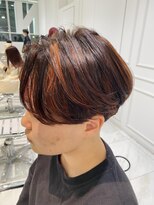 ヘアーアンドメイク ニューヨークニューヨーク 姫路店(Hair&Make NYNY)&nbsp;センターパート×ハイライト