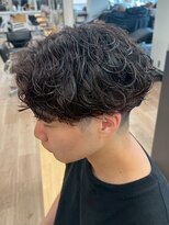 グッドタイムエフティフィフス 横浜西口(GoodTimes ft.fifth)&nbsp;横浜駅シャドウパーマッシュウルフセンターパート波巻きパーマ◆