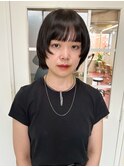 ミニボブ×マッシュ