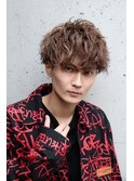 MEN’S HAIR/サーフカール/刈り上げセンターパート/刈谷駅