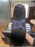 blue black ×髪質改善トリートメント