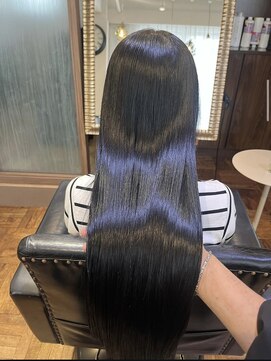 ネウィ ジャム 町田(newi JAM) blue black ×髪質改善トリートメント