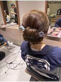 祭りヘアセット