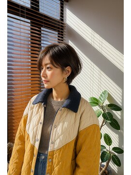 コポル(Copol) まわりと差がつく大人ショート×ショコラブラウン