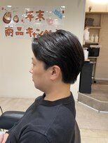 シンプル(Simple)&nbsp;ショートセンターパート×毛流れカット