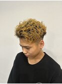 金髪/極道パーマ