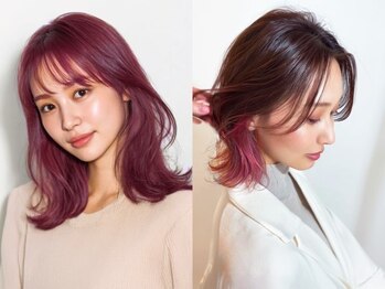 アンナ 広瀬通店(Anna)の写真/ひとりひとりの「こうなりたい」に寄り添うカラー特化サロン◎【ブリーチ/ダブルカラー/仙台駅/広瀬通駅】