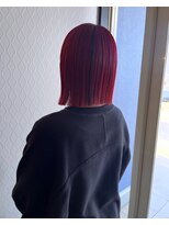 モンルル プル(mon loulou + plus)&nbsp;アンブレラカラー/切りっぱなしボブ