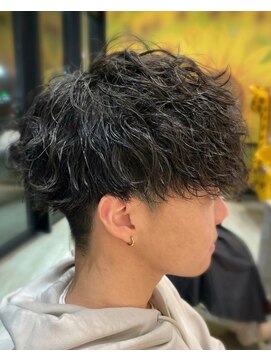 刈り上げマッシュ/ツイストスパイラルパーマ