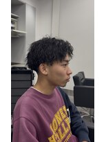 ノイセル 心斎橋(Noisyle) MEN’S HAIR/波巻ツイストスパイラル/フェザーパーマ/心斎橋S