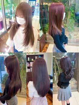 ファーレンピュアスウィート(fahren-pure-suite)の写真/ブリーチなしでも白髪染めでも理想のカラーを叶えます♪ダメージレスで大人上品・艶のある褒められ美髪に◇