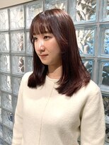 ノル 栄矢場町(nol) ラベンダーベージュ×レイヤーカット