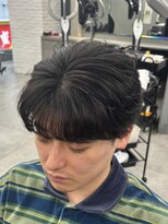 オーバルバイアピッシュ(OVARL by apish)&nbsp;メンズシースルー/フェザーパーマ/シースルーフェザー